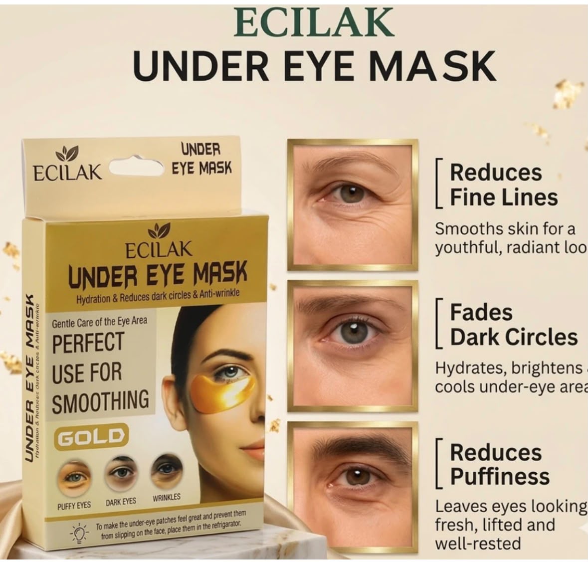 Ecilak Gold Under Eye Mask